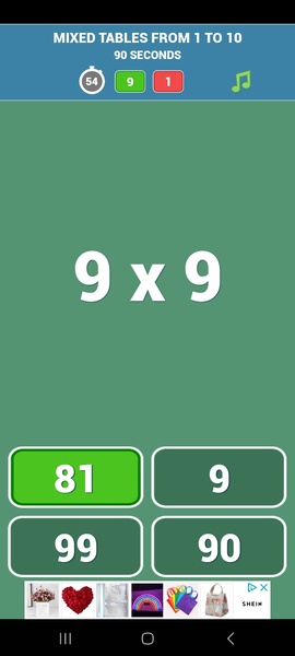 Multiplication tables games - Preview 8