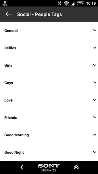 Top Tags for Instagram Likes - Preview 2