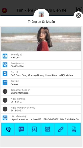 Contacts store - Preview 1