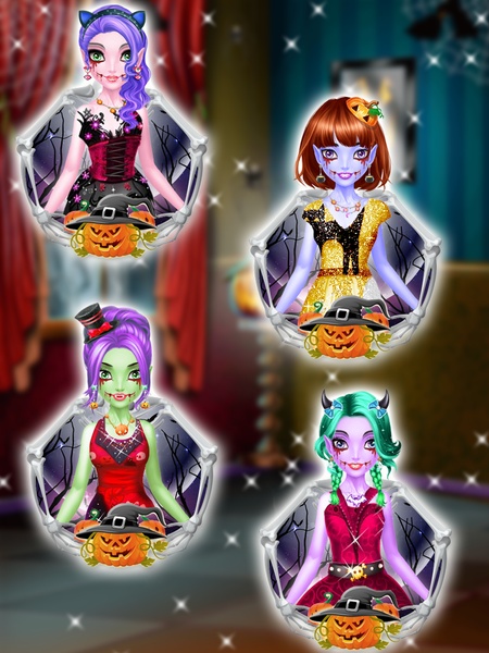 Halloween Dress Up Girls - Monster Dress Up Game - Preview 13