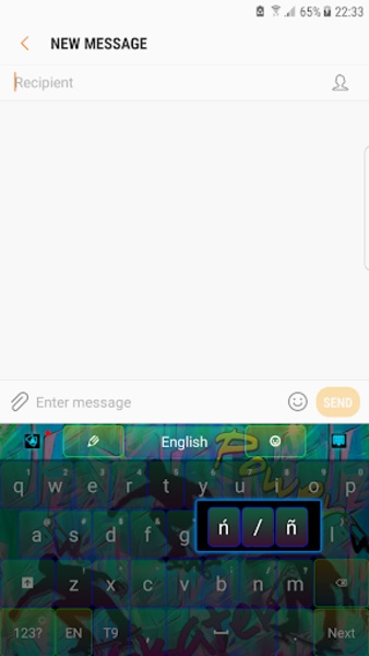 Super Skater GO Keyboard theme - Preview 3