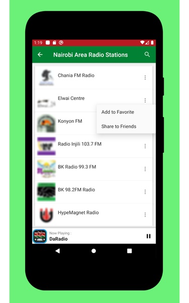 Radio Kenya Free: All Radio Stations Online FM + Live music App - Preview 4
