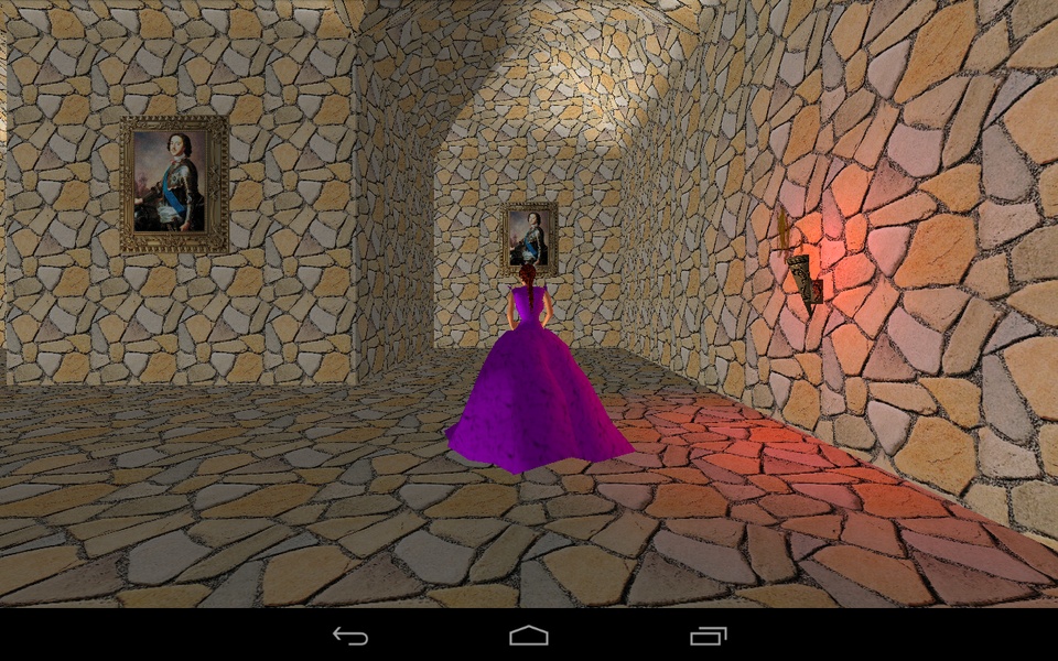Princess in maze of castle - Preview 4