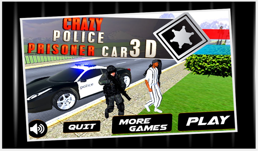 Crazy Police Prisoner Car 3D - Preview 8