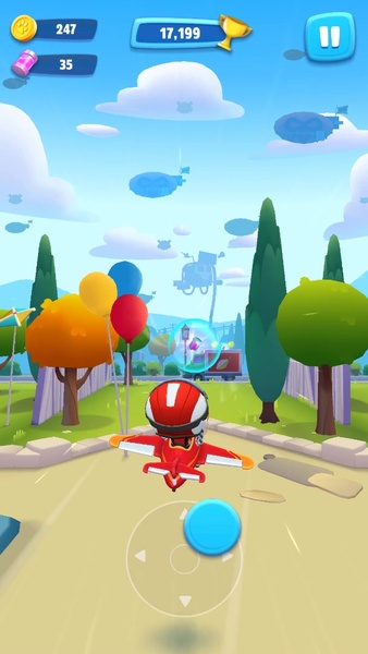 Baixe Talking Tom Fly Run: Novo jogo de corrida legal no PC com MEmu