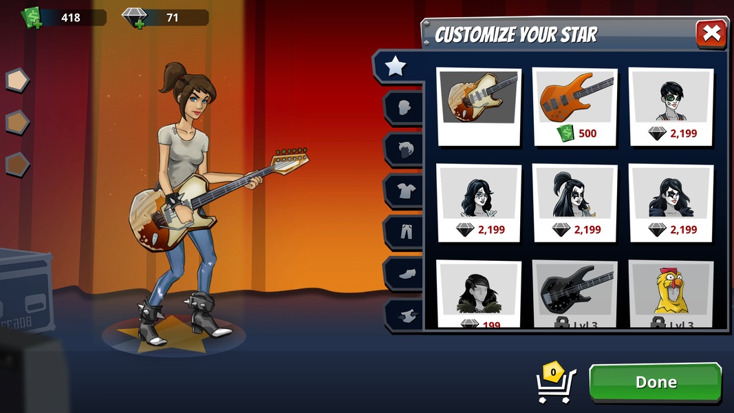 Download do APK de Guitarist : guitar hero battle para Android