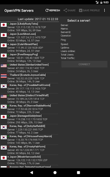 VPN Servers - Preview 4