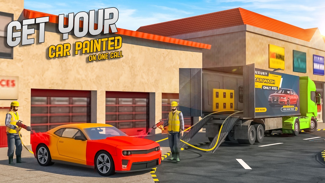 Mobile Car Wash Workshop: Service Garage - Preview 2