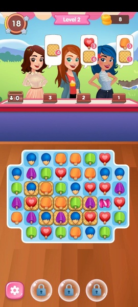 My Gelato: Match 3 Puzzle Game - Preview 5