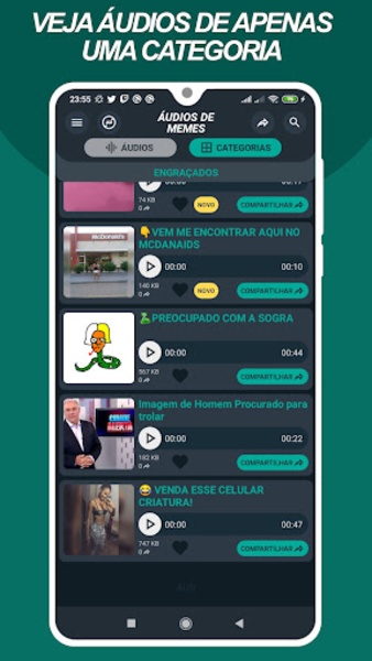 Áudios de Memes Engraçado para Android - Download