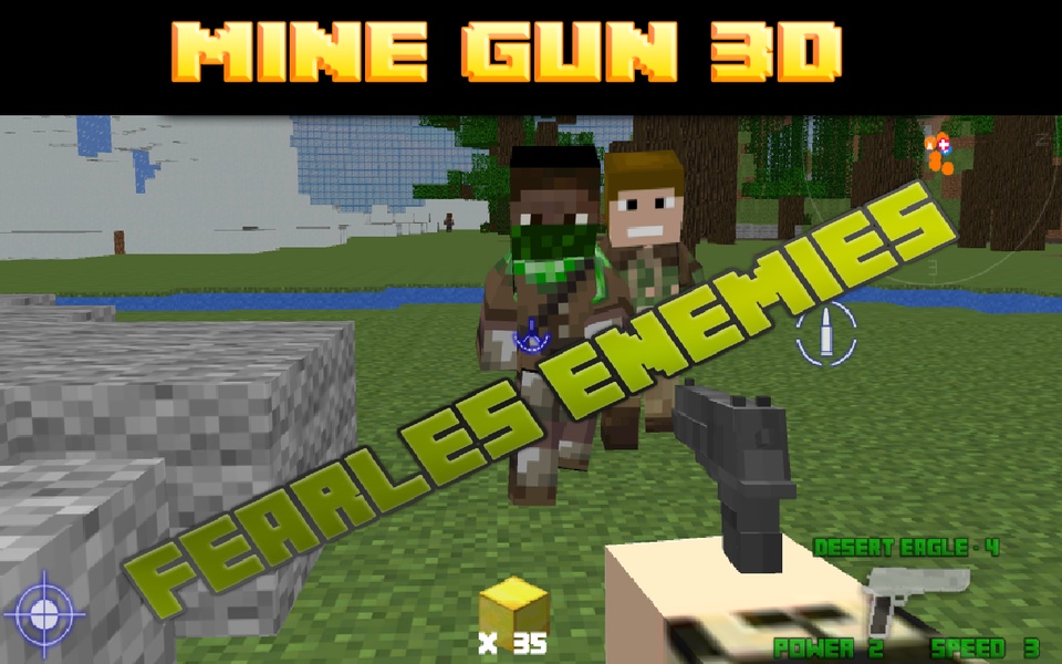 Mine Gun 3d - Cube FPS - Preview 7
