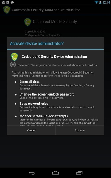 Codeproof Android Security - Preview 5