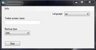 TweetyBackup screenshot 1