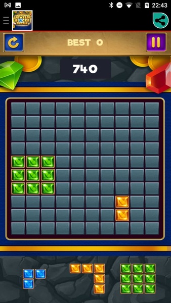 Jewels Blocks Puzzle Game - Preview 7