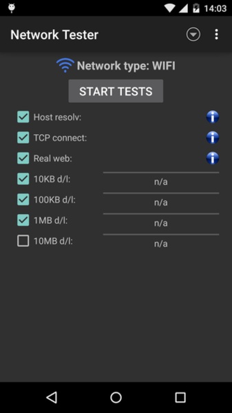 Network Tester - Preview 4