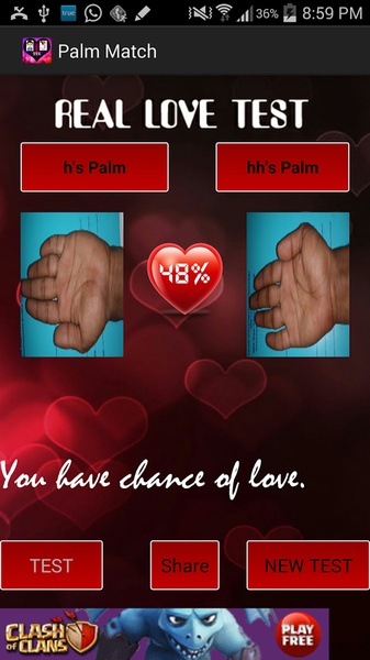 Real Love Test Calculator - Preview 3