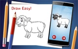 Draw Farm Animals screenshot 1
