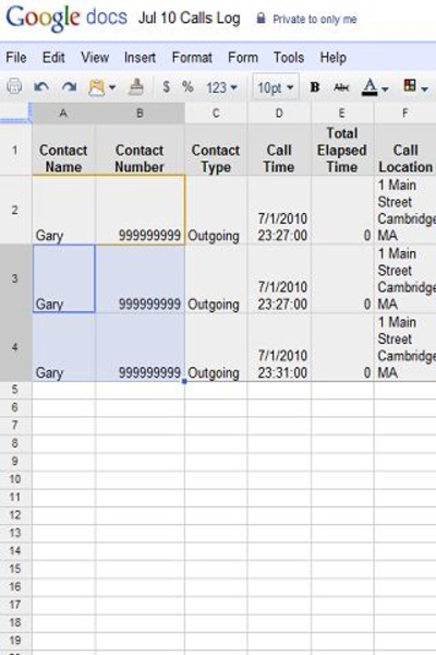 RemoteCallLog - Preview 1