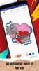 Valentine Love Coloring Pages screenshot 1