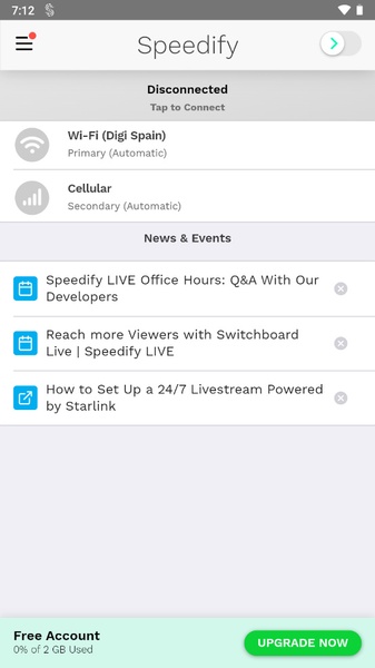 Speedify - Preview 1
