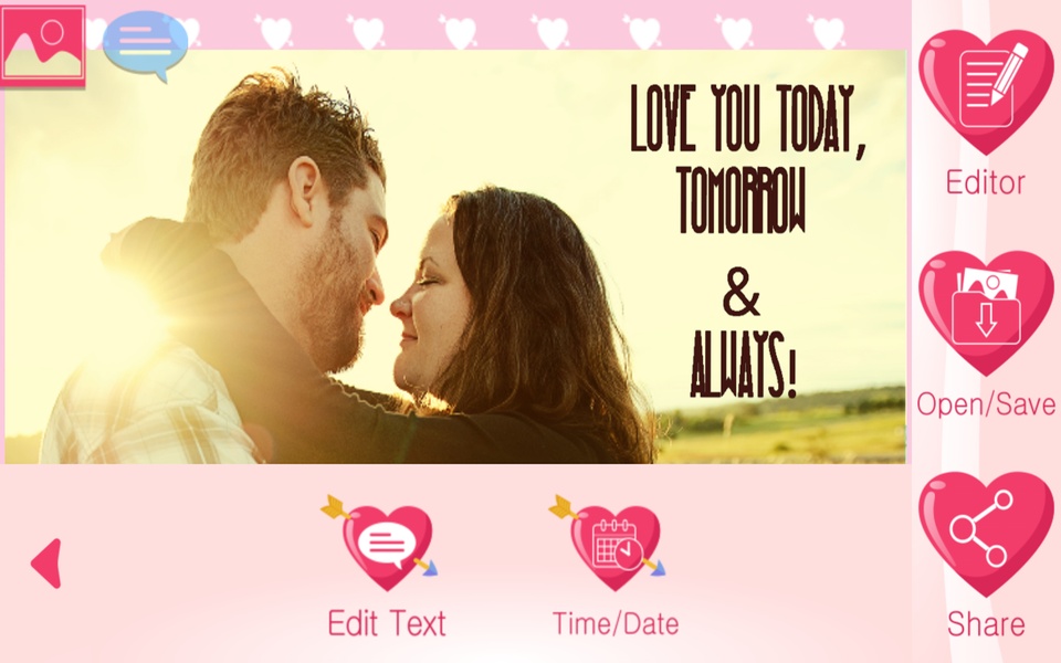 Valentine Text on Pics - Preview 2
