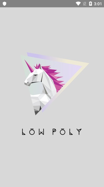 Unicorn Low Poly - Preview 1