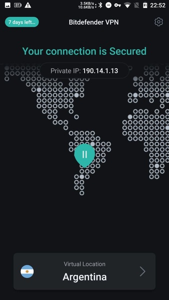 Bitdefender VPN - Preview 2