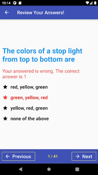 Maryland Driving Test - Preview 16