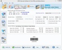 Courier Barcode Label Software screenshot 1