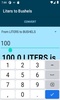 Liters to Bushels converter screenshot 3