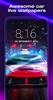 Neon Cars Live Wallpaper HD screenshot 1