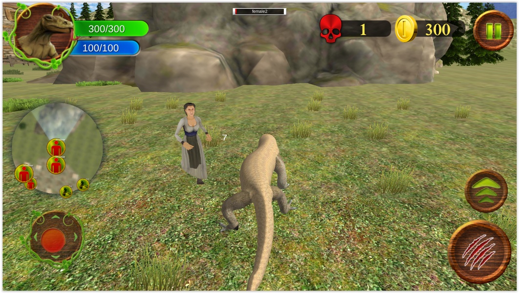 Wild Komodo Dragon War - Preview 1