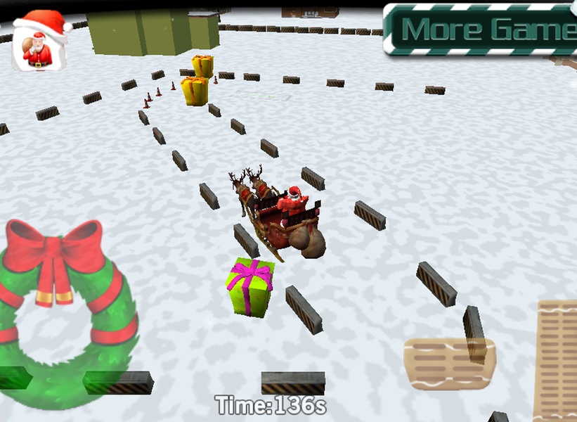 Santa Sleigh Parking - Preview 3