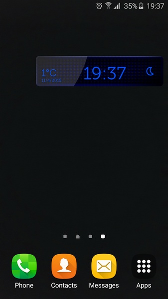 Black Digital Clock - Preview 2