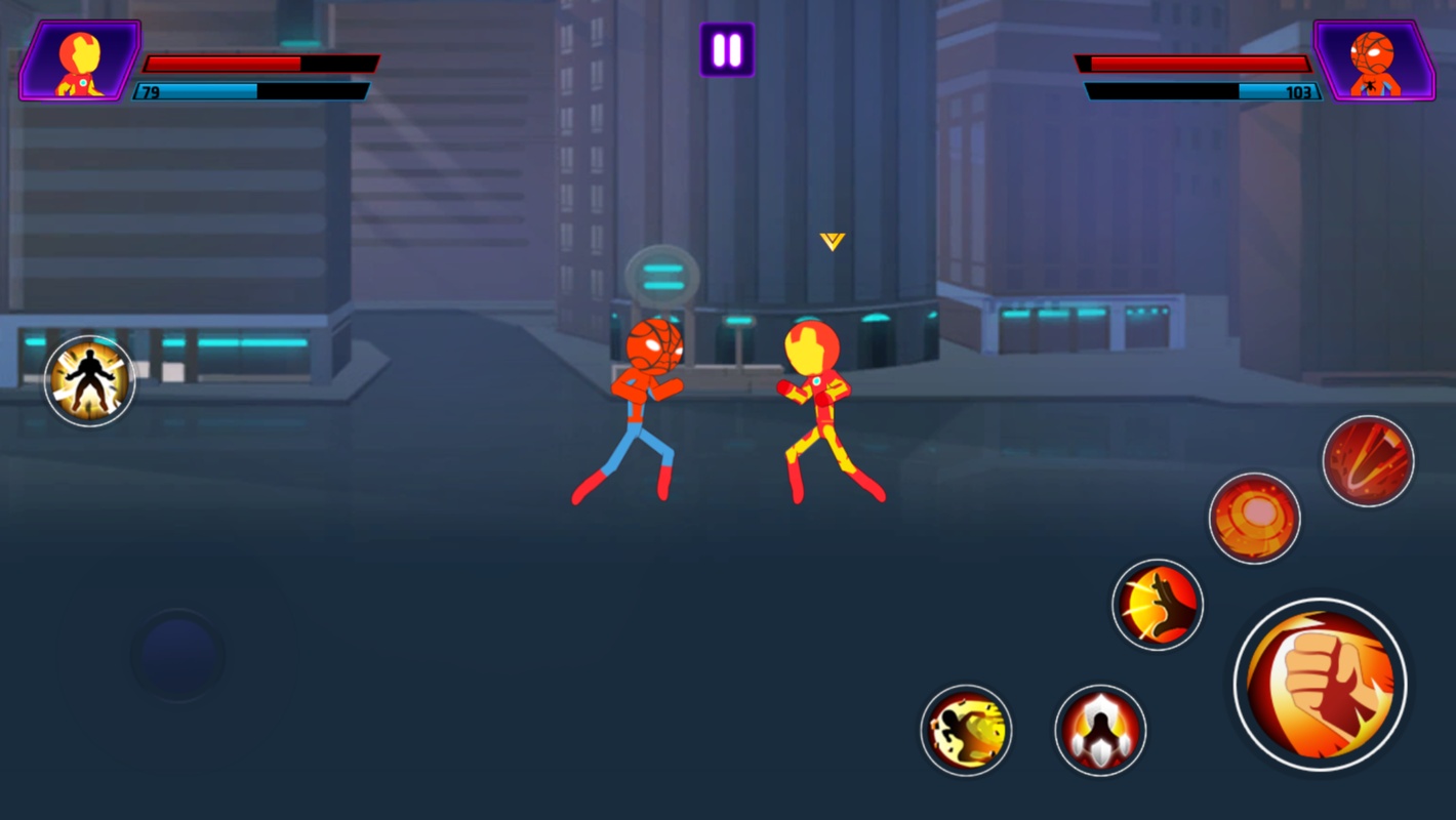 Tải hack Super Stickman Heroes Fight game