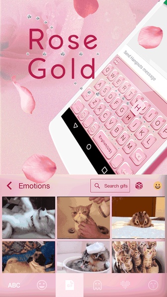 Rose Gold Theme - Preview 1