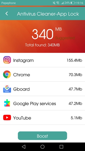 Virus Cleaner & AppLock Security - Preview 3