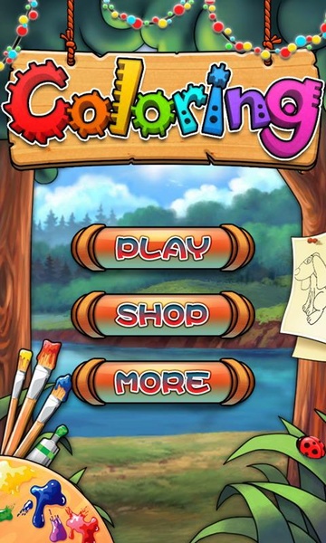 Coloring Game-Dogs - Preview 2