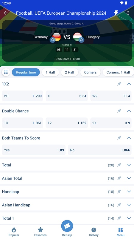 1xBet Screenshot 4