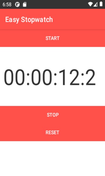 Easy Stopwatch - Preview 1