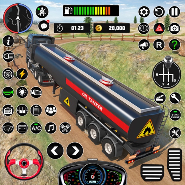 Oil Truck Simulator Game - Preview 1