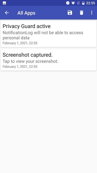 NotificationLog - Preview 2