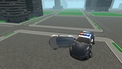 Futuristic Flying Police Car screenshot 1