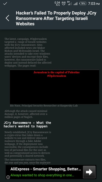 Latest Hacking News - Unicorn - Preview 2