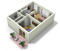 Three D Small Home Plan Ideas screenshot 4