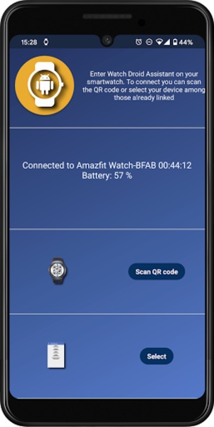 Amazfit store watch droid