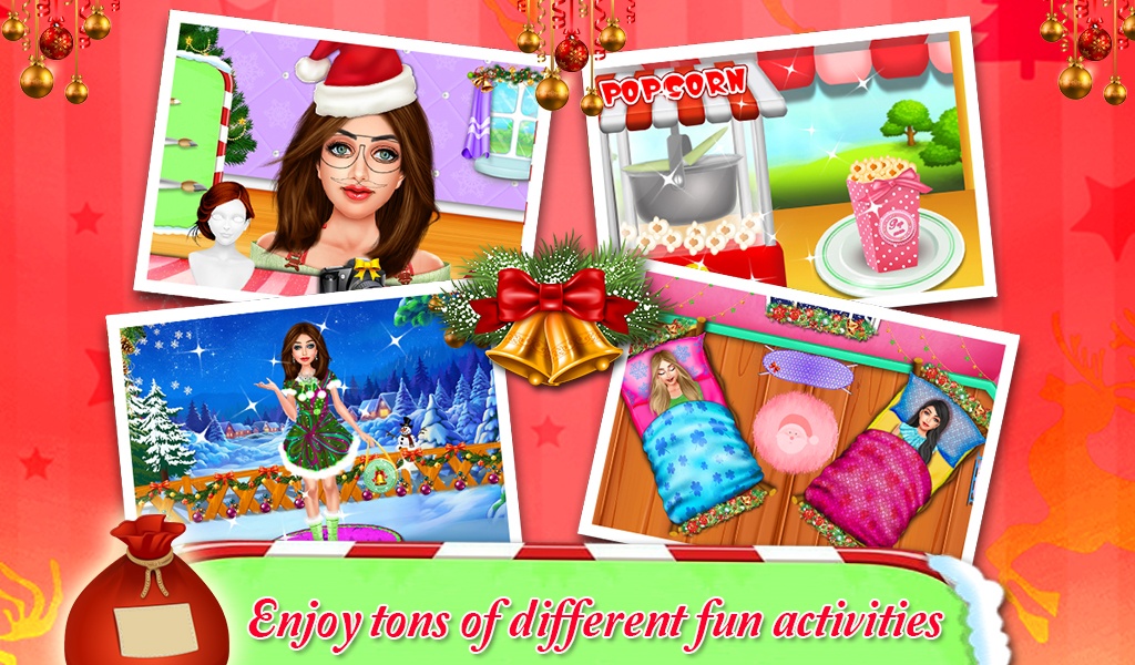 Christmas Girls Pajama Party Night - Preview 1