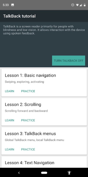 Samsung Accessibility - Preview 1