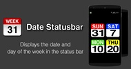 Date Statusbar screenshot 4