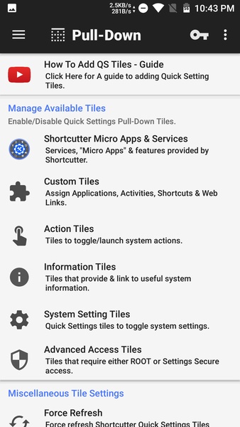 Shortcutter - Quick Settings - Preview 6